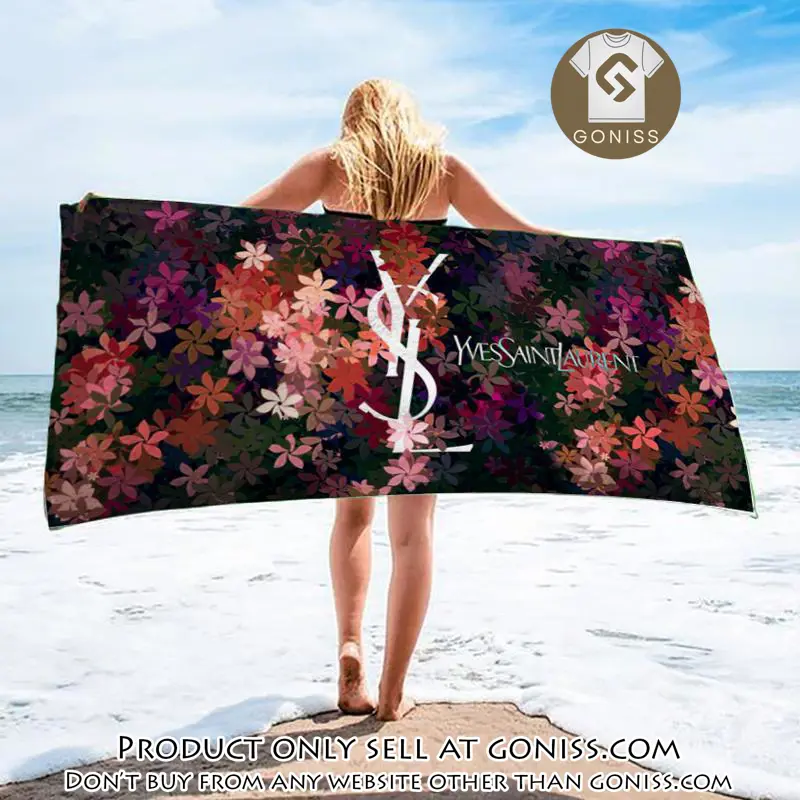 Yves saint laurent beach towel luxury brand hot trending summer  bt00298 gn0451918